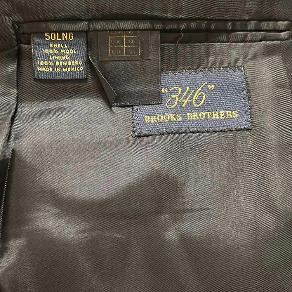 Brooks Brothers Navy Suit Jacket